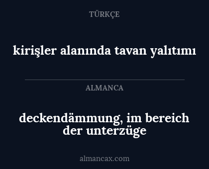 deckendämmung, im bereich der unterzüge - kirişler alanında tavan yalıtımı