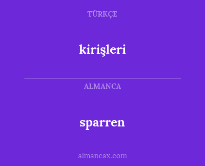 kirişleri - sparren