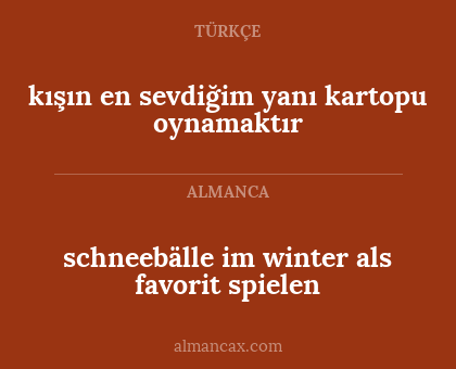 schneebälle im winter als favorit spielen - kışın en sevdiğim yanı kartopu oynamaktır