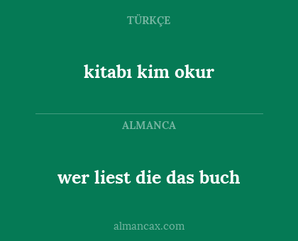 kitabı kim okur - wer liest die das buch