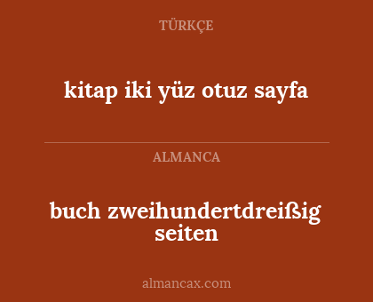 kitap iki yüz otuz sayfa - buch zweihundertdreißig seiten