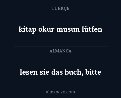 lesen sie das buch, bitte - kitap okur musun lütfen