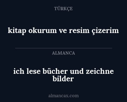 kitap okurum ve resim çizerim - ich lese bücher und zeichne bilder