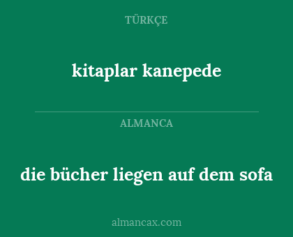 kitaplar kanepede - die bücher liegen auf dem sofa