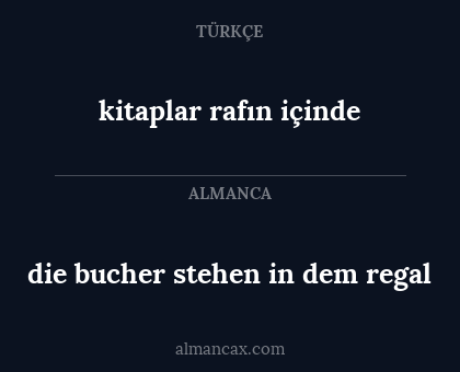 die bucher stehen in dem regal - kitaplar rafın içinde