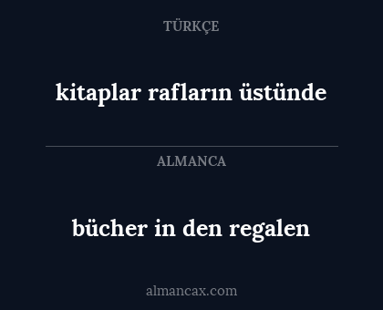 kitaplar rafların üstünde - bücher in den regalen