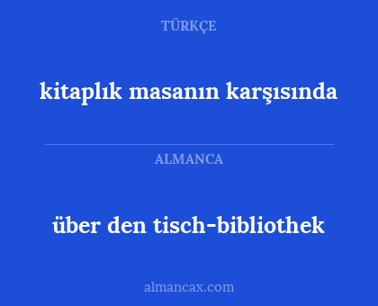 über den tisch-bibliothek - kitaplık masanın karşısında