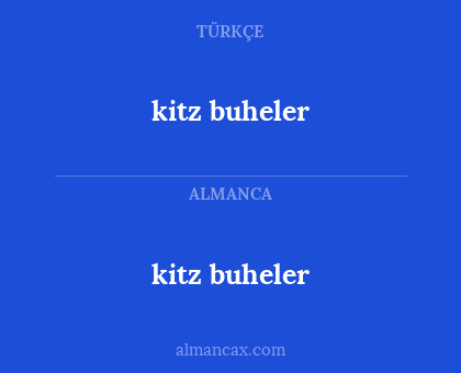 kitz buheler - kitz buheler