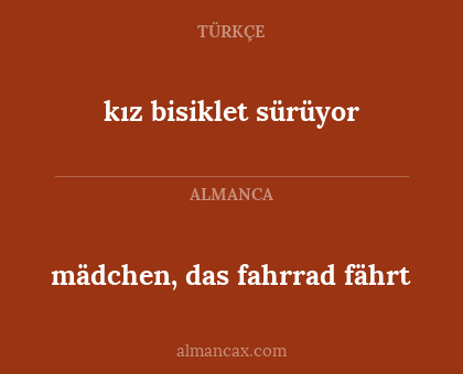 mädchen, das fahrrad fährt - kız bisiklet sürüyor