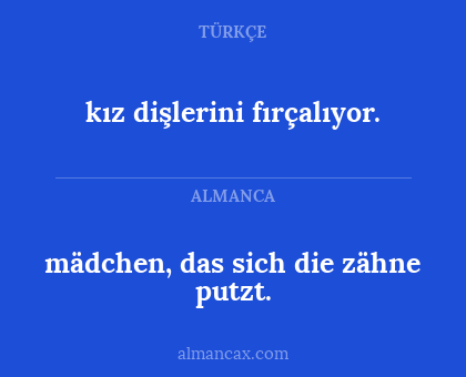 kız dişlerini fırçalıyor. - mädchen, das sich die zähne putzt.