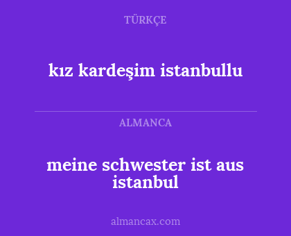 meine schwester ist aus istanbul - kız kardeşim istanbullu