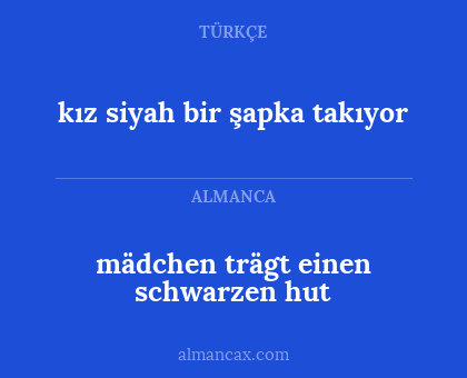 mädchen trägt einen schwarzen hut - kız siyah bir şapka takıyor