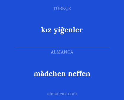 mädchen neffen - kız yiğenler
