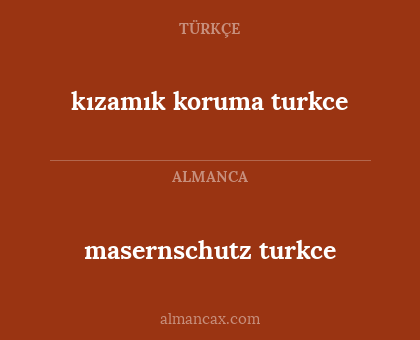 masernschutz turkce - kızamık koruma turkce