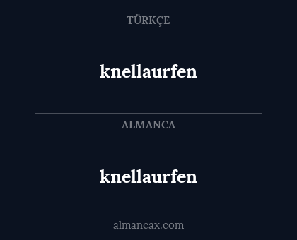 knellaurfen - knellaurfen