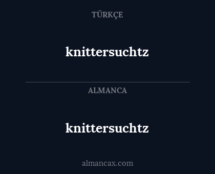 knittersuchtz - knittersuchtz