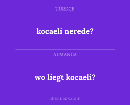 kocaeli nerede? - wo liegt kocaeli?