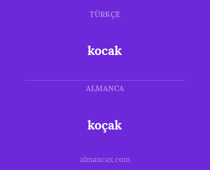 koçak - kocak