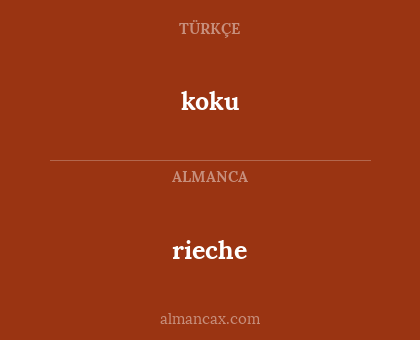 koku - rieche