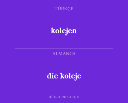 die koleje - kolejen