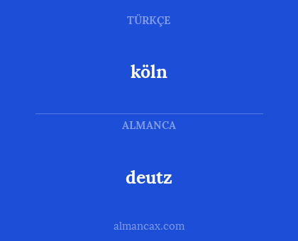 deutz - köln