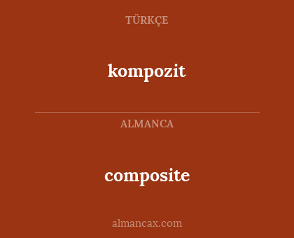 composite - kompozit
