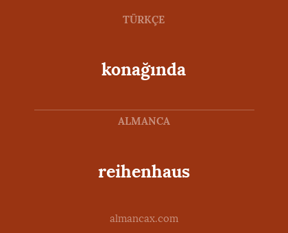 konağında - reihenhaus
