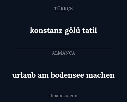 urlaub am bodensee machen - konstanz gölü tatil