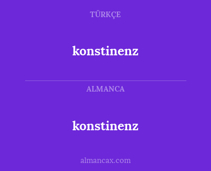 konstinenz - konstinenz