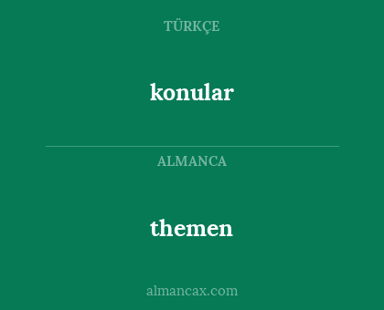 themen - konular