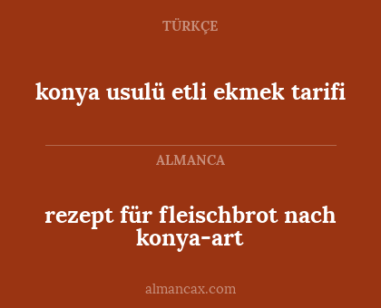 rezept für fleischbrot nach konya-art - konya usulü etli ekmek tarifi