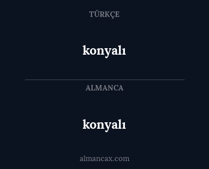 konyalı - konyalı