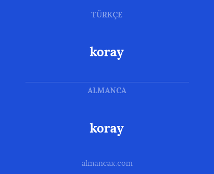 koray - koray