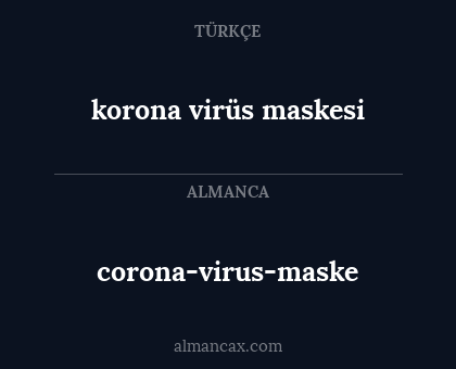 korona virüs maskesi - corona-virus-maske