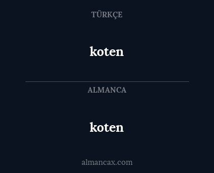 koten - koten