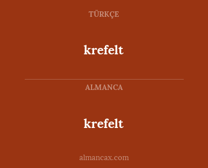 krefelt - krefelt