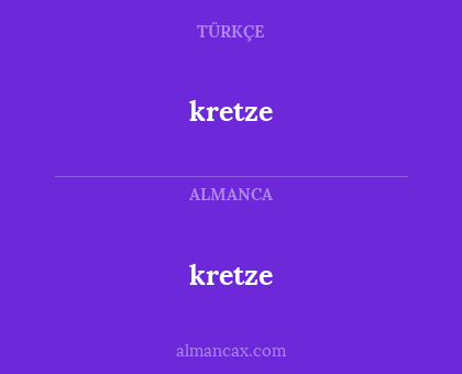 kretze - kretze