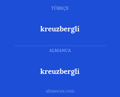 kreuzbergli - kreuzbergli