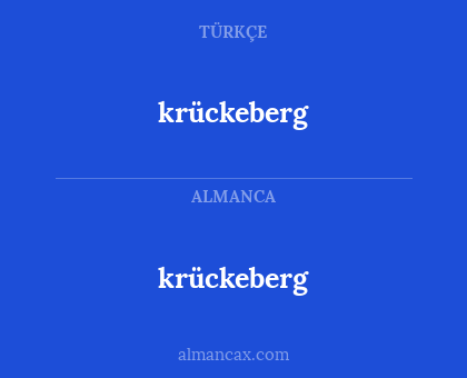 krückeberg - krückeberg
