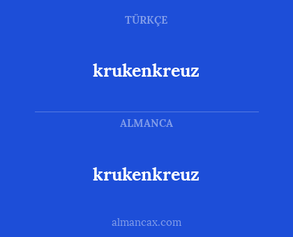 krukenkreuz - krukenkreuz