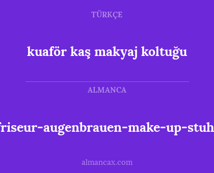 friseur-augenbrauen-make-up-stuhl - kuaför kaş makyaj koltuğu