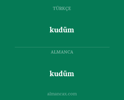 kudüm - kudüm