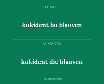 kukident bu blauven - kukident die blauven