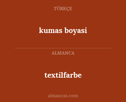 textilfarbe - kumas boyasi