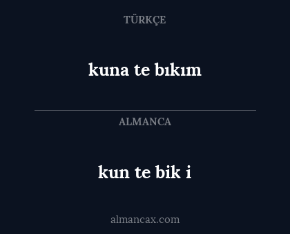 kun te bik i - kuna te bıkım