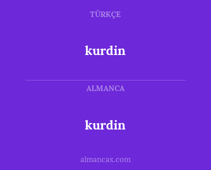 kurdin - kurdin