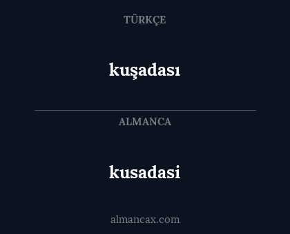 kusadasi - kuşadası