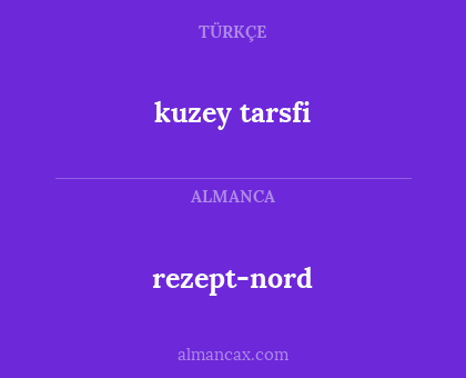 kuzey tarsfi - rezept-nord