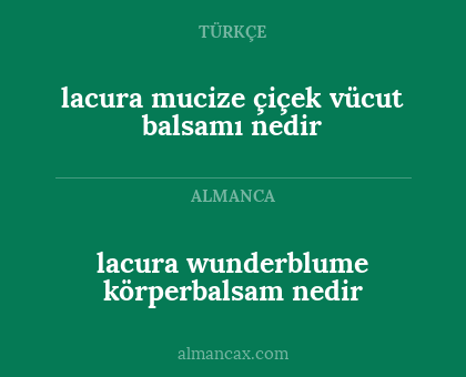 lacura wunderblume körperbalsam nedir - lacura mucize çiçek vücut balsamı nedir