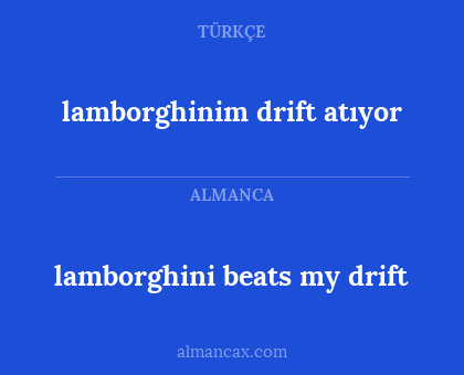 lamborghini beats my drift - lamborghinim drift atıyor